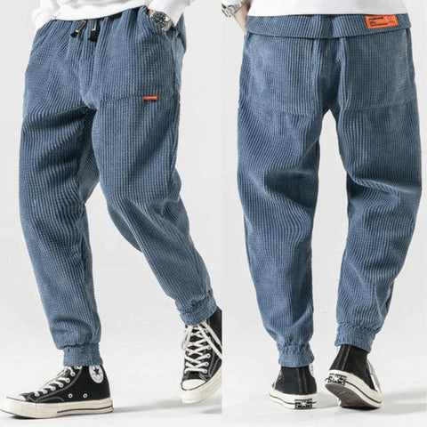 Kenji | Oversized Corduroy Broek